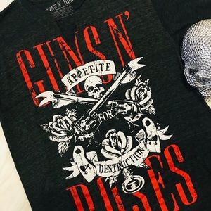 Guns n Roses graphic band tee